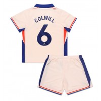 Maglia Calcio Chelsea Levi Colwill #6 Seconda Divisa Bambino 2024-25 Manica Corta (+ pantaloncini)